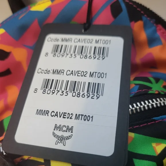 MCM Vibrant Backpack Crossbody